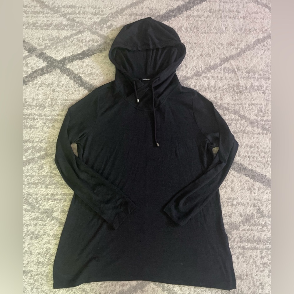 NWT Premise Light Weight Black Hoodie